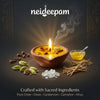 neideepam® Punya Cow Ghee Deepam | Handmade | Natural Ingredients | Ready-to-Use | NABL Tested & Certified
