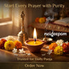 neideepam® Ananta Cow Ghee Deepam | Clay Ghee Diya | Approx. 60-Minute Burn Time | Ready-to-Use | NABL Tested & Certified